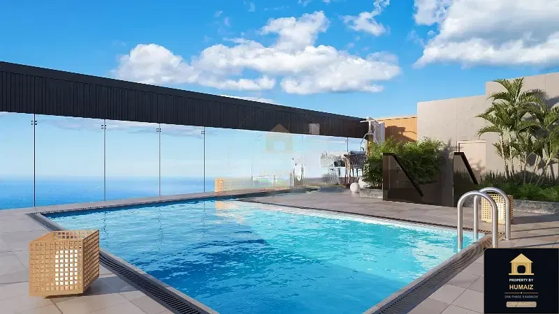 2-Bedroom Luxury Apartment (Sea Facing, 4 Bath, Suite 29) at HMR Waterfront For Sale in DHA Phase 8 Karachi — Photograph 11