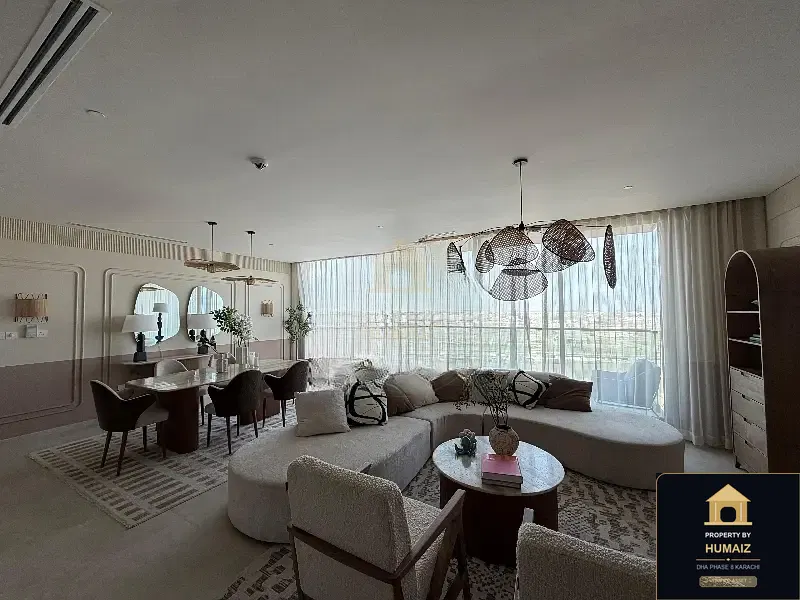 1-Bedroom Luxury Apartment (Sea Facing, 2 Bath, Suite 40) at HMR Waterfront For Sale in DHA Phase 8 Karachi — Property by Humaiz Architectural Asset