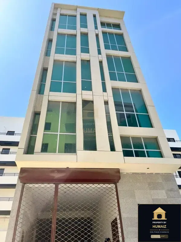113 Sq. Yd. Corporate Office Space (1 Bath, Unit 1) on Al-Murtaza Commercial For Rent in DHA Phase 8 Karachi — Property by Humaiz Architectural Asset