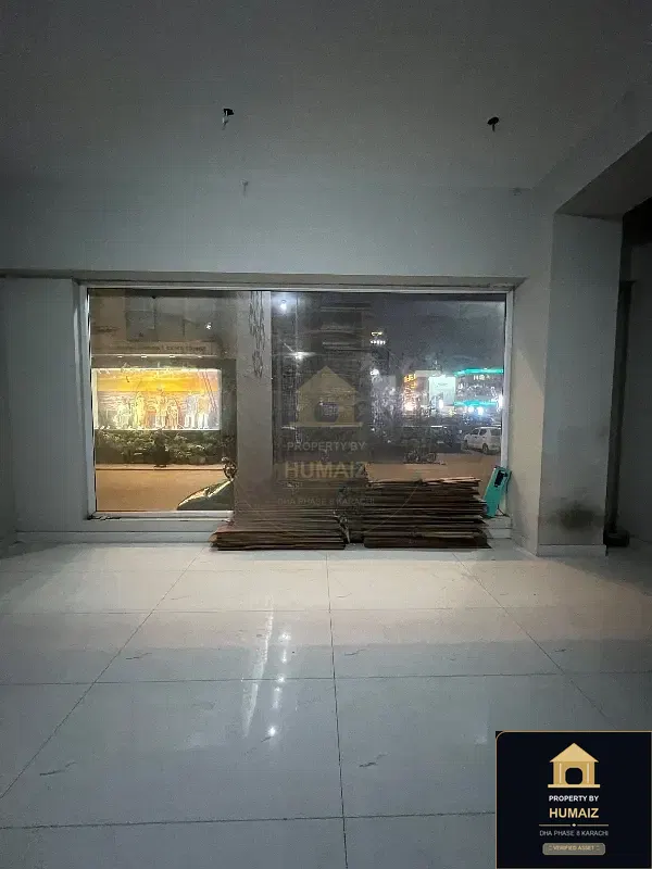 144 Sq. Yd. Commercial Retail Shop on Al-Murtaza Commercial For Rent in DHA Phase 8 Karachi — Photograph 2