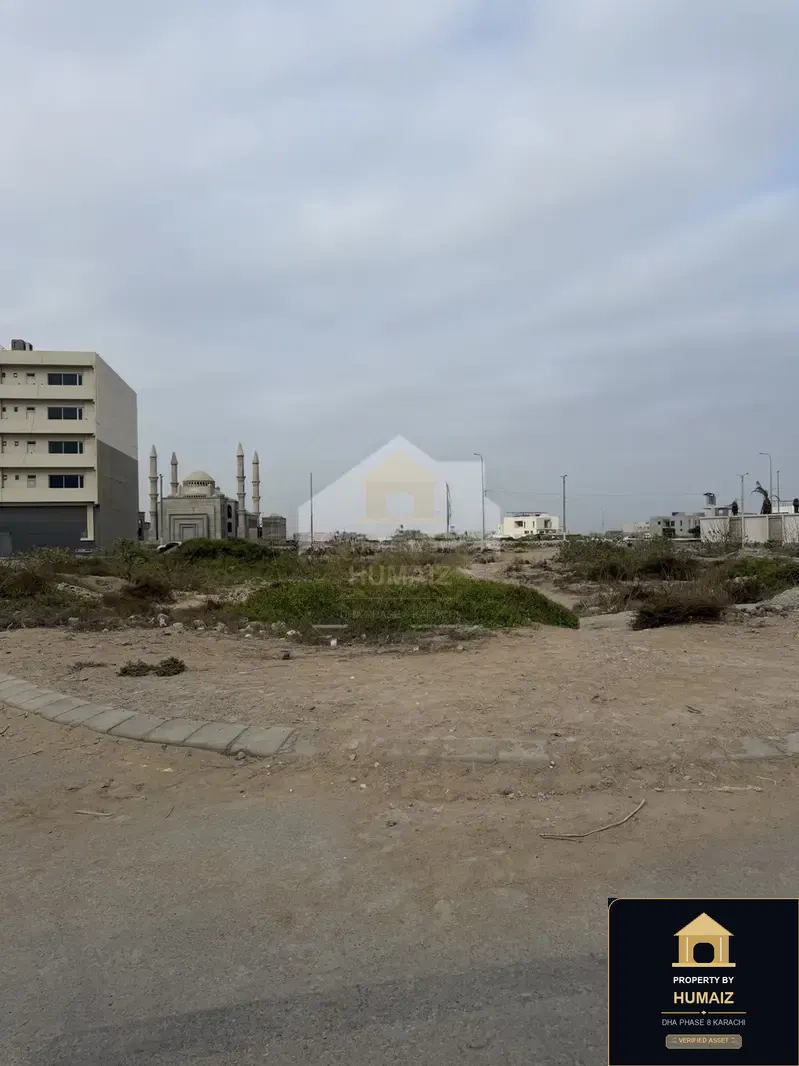 300 Sq. Yd. Residential Plot (Parcel 48) in Khayaban-e-Sahil For Sale in DHA Phase 8 Karachi — Property by Humaiz Architectural Asset