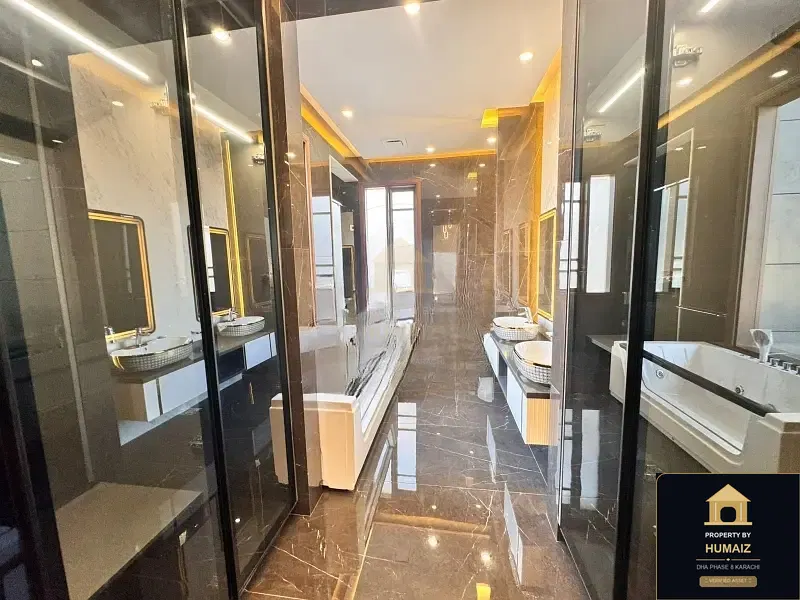 500 Sq. Yd. 6-Bedroom Luxury Villa (Private Pool, 6 Bath, Residence 25) in DHA Phase 8 For Sale in DHA Phase 8 Karachi — Photograph 11