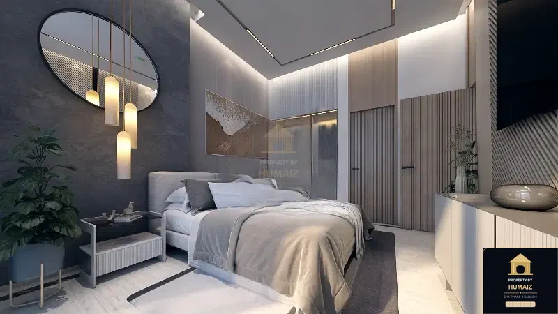 1-Bedroom Luxury Apartment (Sea Facing, 1 Bath, Suite 83) at HMR Waterfront For Sale in DHA Phase 8 Karachi — Photograph 4