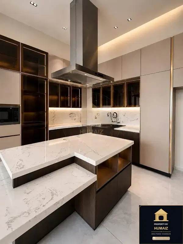 1,000 Sq. Yd. 6-Bedroom Luxury Villa (Private Pool, 6 Bath, Residence 1) on Khayaban-e-Ghalib For Sale in DHA Phase 8 Karachi — Property by Humaiz Architectural Asset