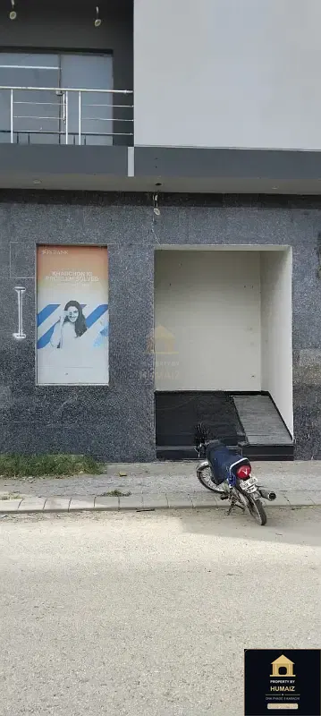 183 Sq. Yd. Commercial Retail Shop (Basement, 1 Bath, Unit 4) on Al-Murtaza Commercial For Rent in DHA Phase 8 Karachi — Property by Humaiz Architectural Asset