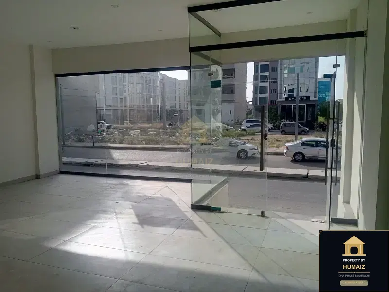 100 Sq. Yd. Commercial Retail Shop (Basement, 1 Bath, Unit 4) on Zulfiqar Commercial For Rent in DHA Phase 8 Karachi — Photograph 4