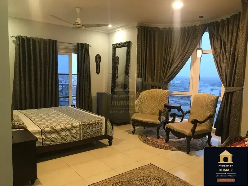 4-Bedroom Luxury Apartment (5 Bath, Suite 7) at Creek Vistas For Sale in DHA Phase 8 Karachi — Photograph 9