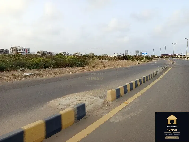 500 Sq. Yd. Residential Plot (Parcel 61) in Zone D For Sale in DHA Phase 8 Karachi — Property by Humaiz Architectural Asset