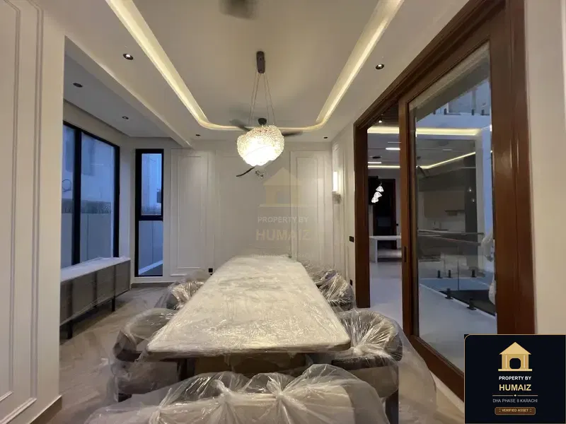 500 Sq. Yd. 6-Bedroom Luxury Villa (Private Pool, 6 Bath, Residence 5) at Creek Vistas For Sale in DHA Phase 8 Karachi — Photograph 4