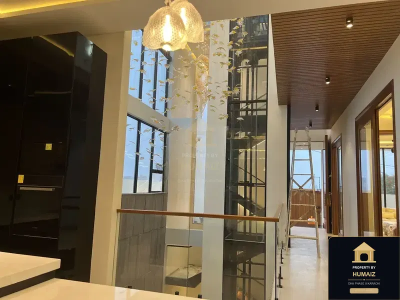 500 Sq. Yd. 6-Bedroom Luxury Villa (Private Pool, 6 Bath, Residence 5) at Creek Vistas For Sale in DHA Phase 8 Karachi — Photograph 12