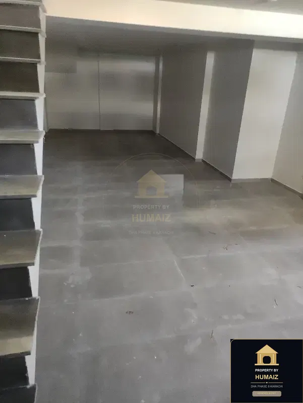 92 Sq. Yd. Commercial Retail Shop (Basement, Unit 1) on Al-Murtaza Commercial For Sale in DHA Phase 8 Karachi — Property by Humaiz Architectural Asset