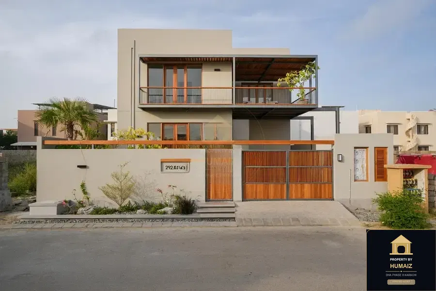 500 Sq. Yd. 5-Bedroom Luxury Villa (West Open, 6 Bath, Residence 1) in Khayaban-e-Bahria For Sale in DHA Phase 8 Karachi — Photograph 2