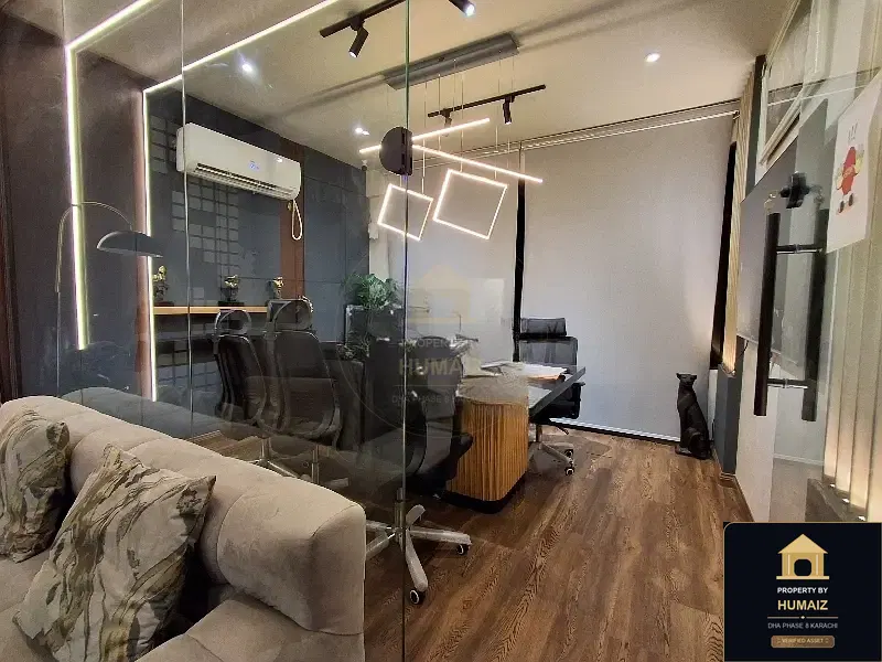 111 Sq. Yd. Corporate Office Space (Brand New, Unit 7) on Zulfiqar Commercial For Rent in DHA Phase 8 Karachi — Photograph 4