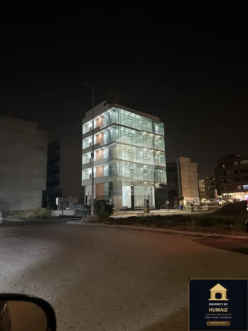 233 Sq. Yd. Corporate Office Space (Boulevard Facing, Unit 4) on Al-Murtaza Commercial For Rent in DHA Phase 8 Karachi — Photograph 3