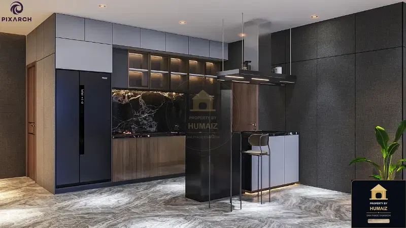 2-Bedroom Luxury Apartment (Brand New, 3 Bath, Suite 14) at HMR Waterfront For Sale in DHA Phase 8 Karachi — Photograph 5