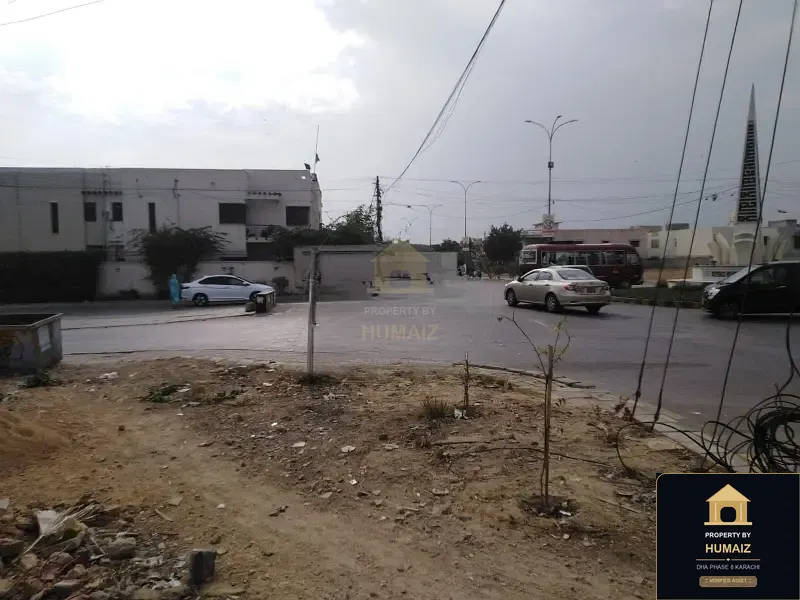 500 Sq. Yd. Residential Plot (West Open, Parcel 9) in Khayaban-e-Faisal For Sale in DHA Phase 8 Karachi — Photograph 2