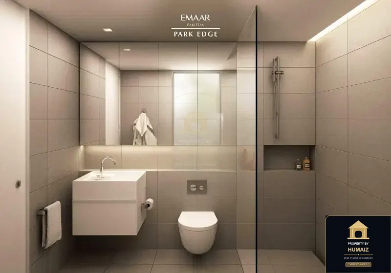 2-Bedroom Luxury Apartment (Private Pool, 3 Bath, Suite 2) at Park Edge For Sale in DHA Phase 8 Karachi — Photograph 19