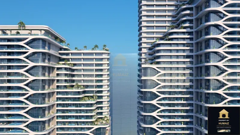 1-Bedroom Luxury Apartment (Sea Facing, 2 Bath, Suite 52) at HMR Waterfront For Sale in DHA Phase 8 Karachi — Photograph 4