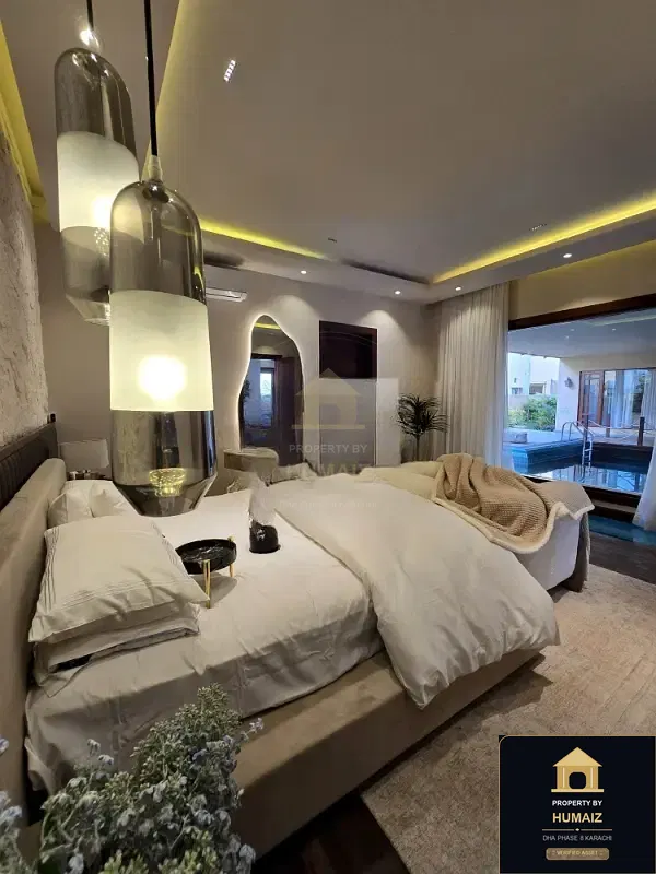 1,000 Sq. Yd. 6-Bedroom Luxury Villa (West Open, 7 Bath, Residence 2) in Khayaban-e-Tipu Sultan For Sale in DHA Phase 8 Karachi — Photograph 17