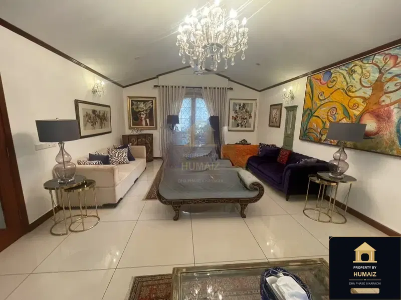 1,000 Sq. Yd. 6-Bedroom Luxury Villa (Private Pool, 6 Bath, Residence 16) in DHA Phase 8 For Rent in DHA Phase 8 Karachi — Photograph 6