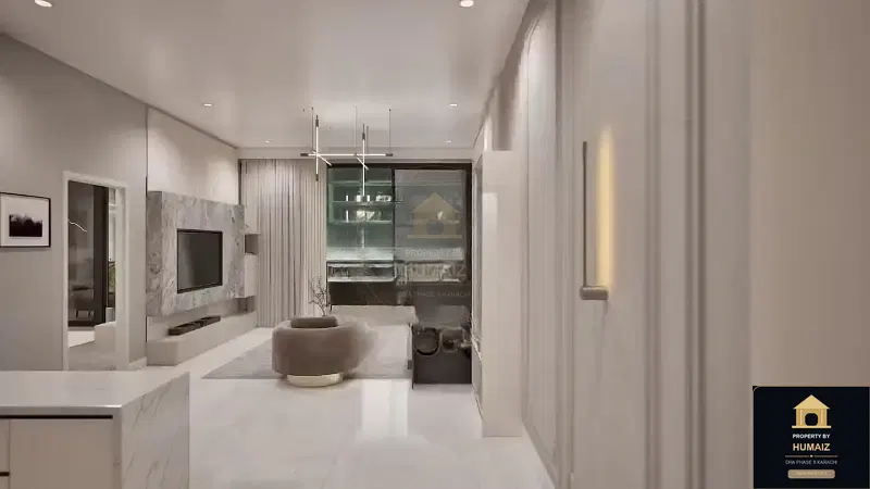 3-Bedroom Luxury Apartment (Sea Facing, 3 Bath, Suite 48) at HMR Waterfront For Sale in DHA Phase 8 Karachi — Photograph 18