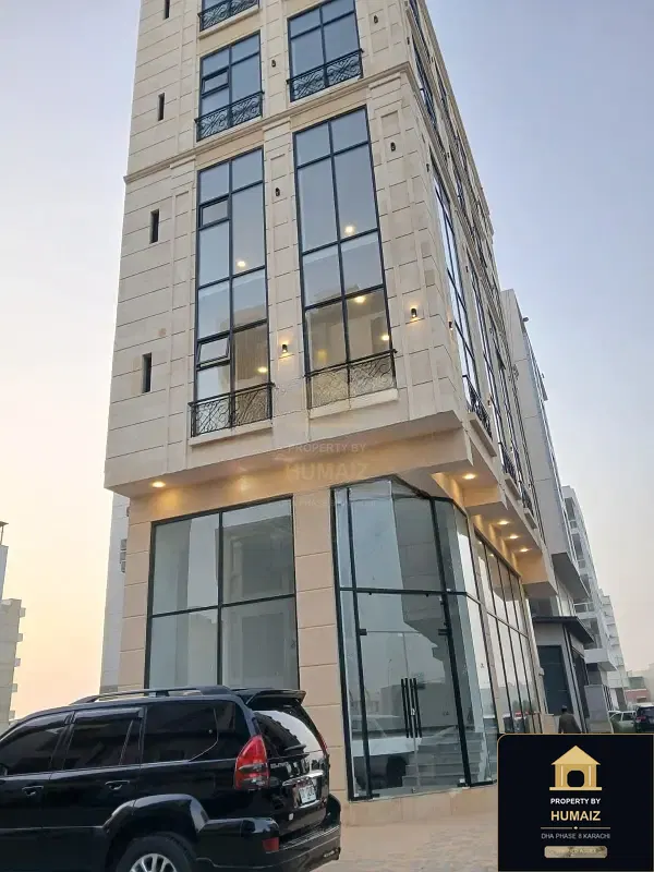 300 Sq. Yd. Commercial Retail Shop (Corner, 7 Bath, Unit 1) on Zulfiqar Commercial For Rent in DHA Phase 8 Karachi — Photograph 2