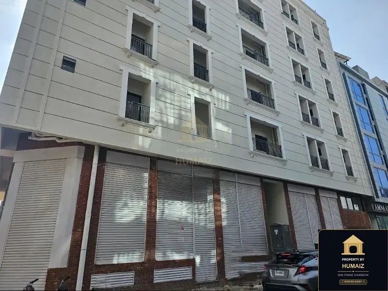 100 Sq. Yd. Commercial Retail Shop (Corner, Unit 2) on Al-Murtaza Commercial For Sale in DHA Phase 8 Karachi — Photograph 2