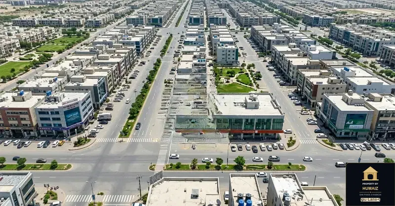200 Sq. Yd. Commercial Plot (Parcel 30) on Peninsula Commercial For Sale in DHA Phase 8 Karachi — Property by Humaiz Architectural Asset