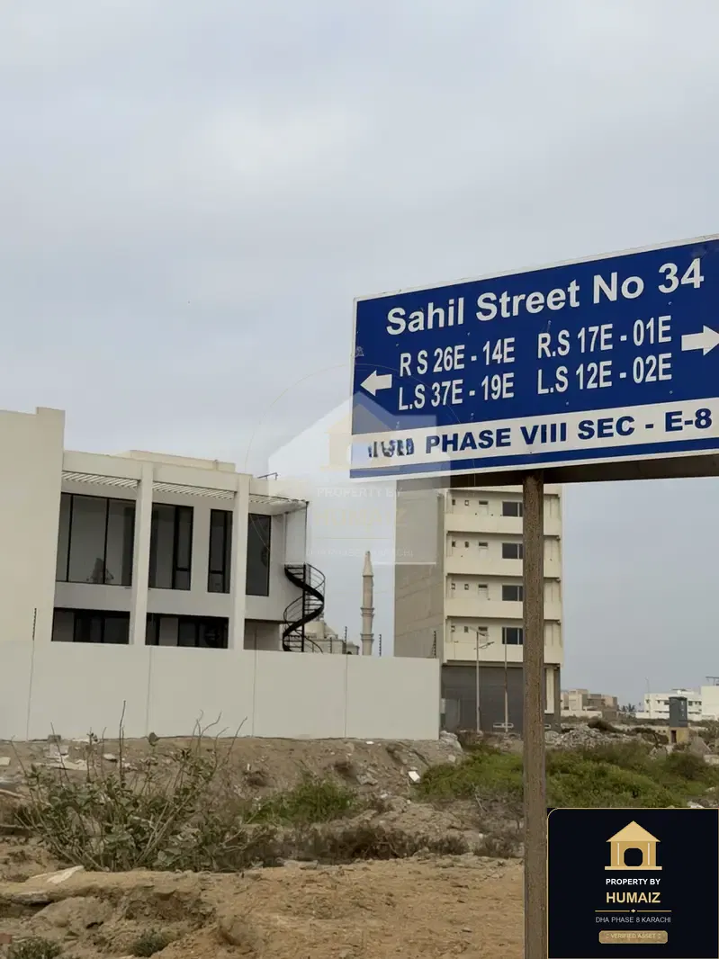 300 Sq. Yd. Residential Plot (Parcel 47) in Khayaban-e-Sahil For Sale in DHA Phase 8 Karachi — Photograph 2