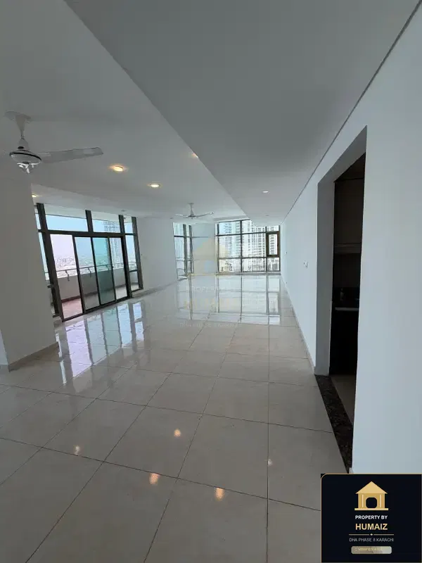3-Bedroom Luxury Apartment (Sea Facing, 5 Bath, Suite 10) at Pearl Towers For Sale in DHA Phase 8 Karachi — Property by Humaiz Architectural Asset