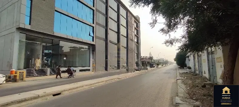 189 Sq. Yd. Commercial Retail Shop (Basement, Unit 1) on Al-Murtaza Commercial For Rent in DHA Phase 8 Karachi — Property by Humaiz Architectural Asset