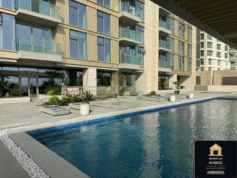 3-Bedroom Luxury Apartment (5 Bath, Suite 36) at The Views For Sale in DHA Phase 8 Karachi — Property by Humaiz Architectural Asset