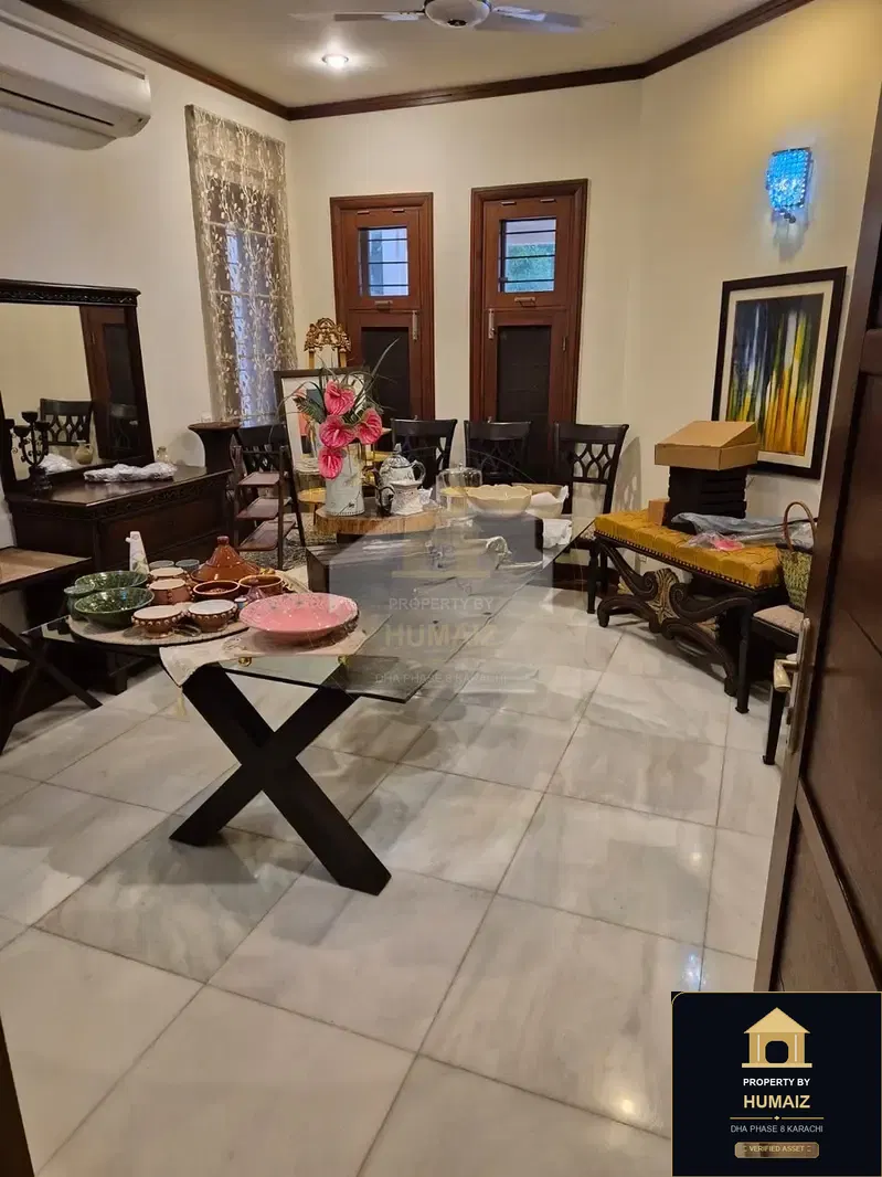 500 Sq. Yd. 5-Bedroom Luxury Villa (West Open, 6 Bath, Residence 77) in DHA Phase 8 For Sale in DHA Phase 8 Karachi — Photograph 4