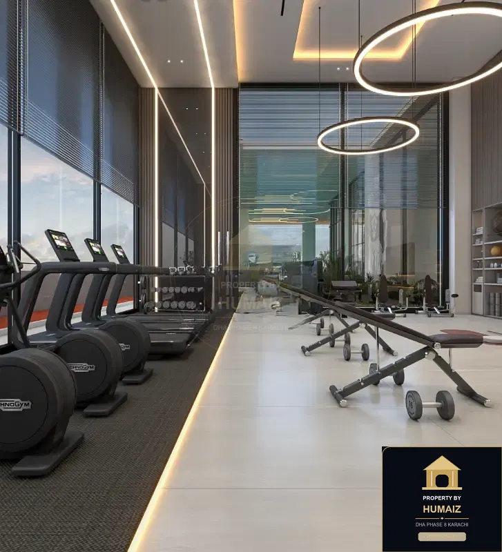 111 Sq. Yd. 1-Bedroom Luxury Villa at HMR Waterfront For Sale in DHA Phase 8 Karachi — Photograph 11