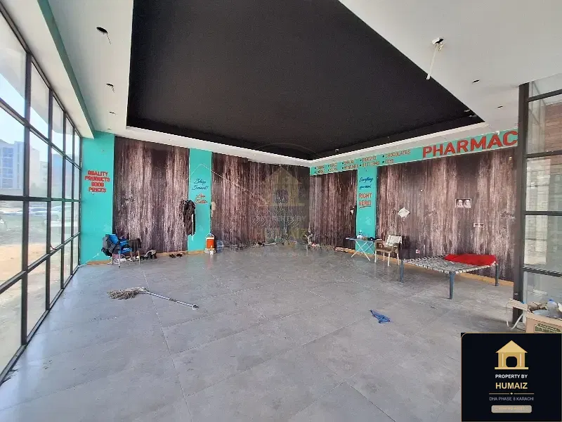 100 Sq. Yd. Commercial Retail Shop (Corner, Unit 2) in DHA Phase 8 For Rent in DHA Phase 8 Karachi — Photograph 4
