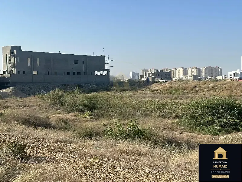 2,000 Sq. Yd. Residential Plot (Parcel 2) in Zone E For Sale in DHA Phase 8 Karachi — Property by Humaiz Architectural Asset