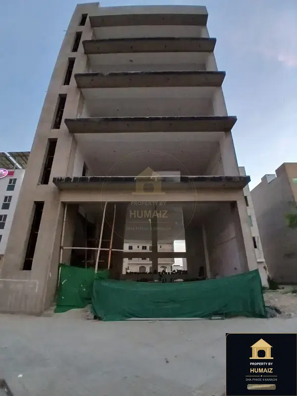 200 Sq. Yd. Commercial Building (6 Bath, Unit 8) on Al-Murtaza Commercial For Rent in DHA Phase 8 Karachi — Property by Humaiz Architectural Asset