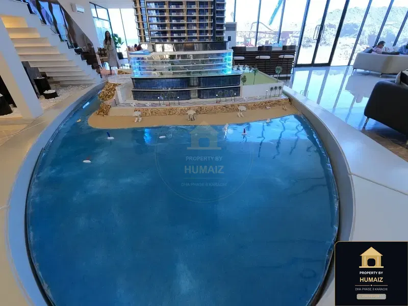 1-Bed Luxury Penthouse (Sea Facing, 1 Bath, Suite 1) at HMR Waterfront For Sale in DHA Phase 8 Karachi — Photograph 13