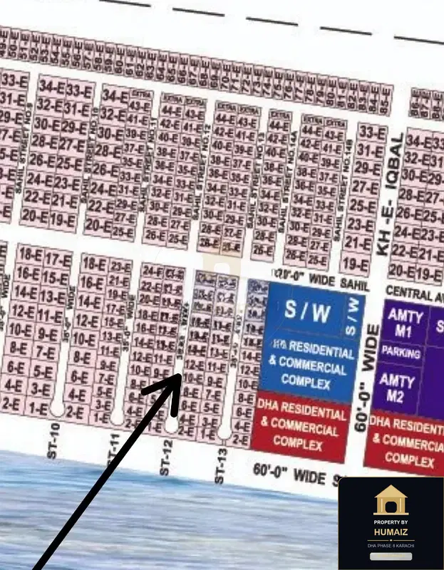 300 Sq. Yd. Residential Plot (Parcel 52) in Khayaban-e-Sahil For Sale in DHA Phase 8 Karachi — Photograph 10