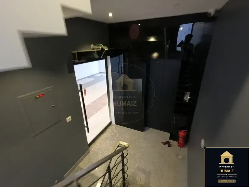 100 Sq. Yd. Commercial Building (Basement, Unit 8) on Zulfiqar Commercial For Rent in DHA Phase 8 Karachi — Property by Humaiz Architectural Asset