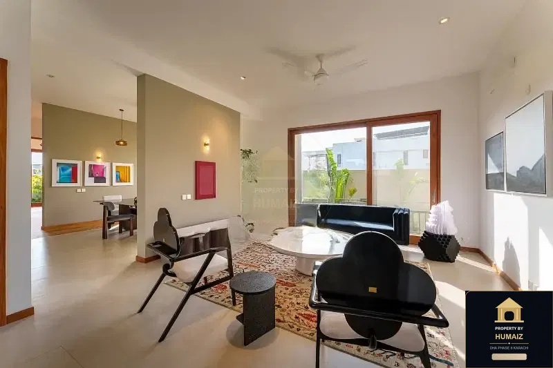 500 Sq. Yd. 6-Bedroom Luxury Villa (West Open, 6 Bath, Residence 8) in Zone B For Sale in DHA Phase 8 Karachi — Photograph 5