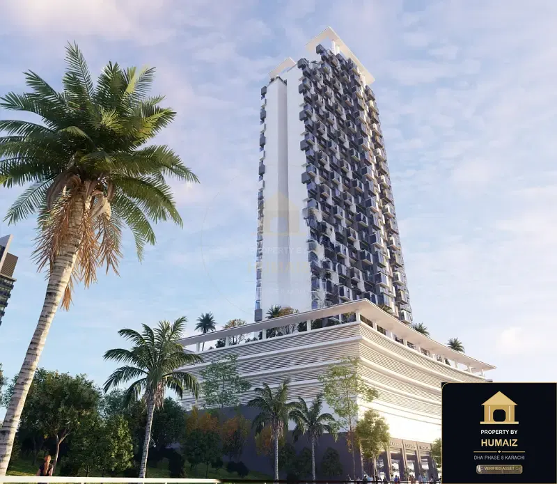 2-Bedroom Luxury Apartment (Sea Facing, 2 Bath, Suite 65) at HMR Waterfront For Sale in DHA Phase 8 Karachi — Photograph 2