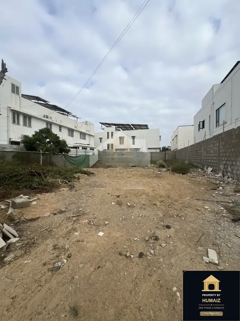 500 Sq. Yd. Residential Plot (West Open, Parcel 8) in Khayaban-e-Faisal For Sale in DHA Phase 8 Karachi — Photograph 2