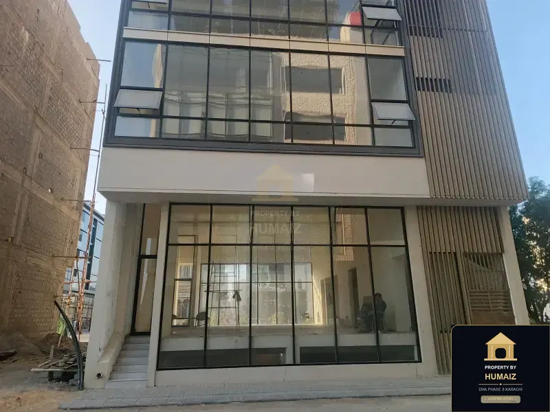 200 Sq. Yd. Commercial Building (Boulevard Facing, 5 Bath, Unit 4) on Al-Murtaza Commercial For Rent in DHA Phase 8 Karachi — Photograph 3
