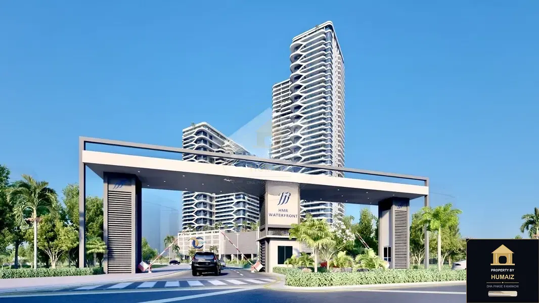 1-Bedroom Luxury Apartment (Private Pool, 2 Bath, Suite 4) at HMR Waterfront For Sale in DHA Phase 8 Karachi — Photograph 2