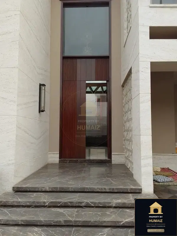 1,000 Sq. Yd. 9-Bedroom Luxury Villa (Private Pool, 6 Bath, Residence 1) on Khayaban-e-Iqbal For Rent in DHA Phase 8 Karachi — Property by Humaiz Architectural Asset