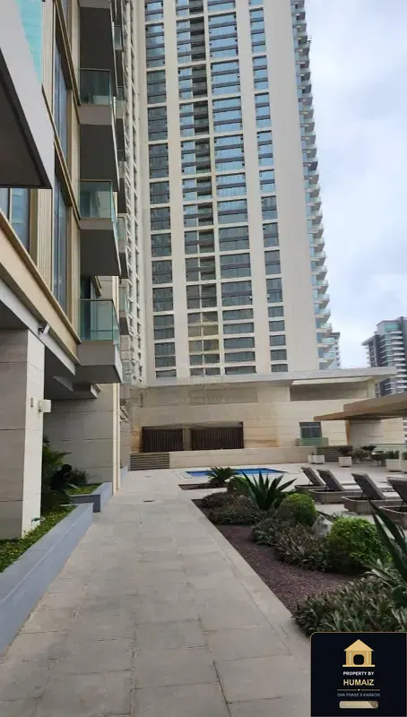 2-Bedroom Luxury Apartment (Boulevard Facing, 2 Bath, Suite 15) at The Views For Rent in DHA Phase 8 Karachi — Photograph 3