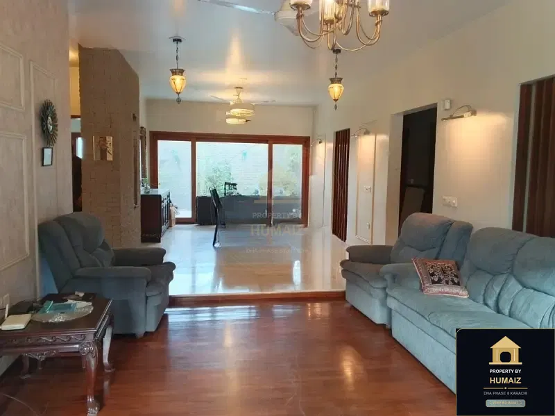 500 Sq. Yd. 5-Bedroom Luxury Villa (6 Bath, Residence 27) in DHA Phase 8 For Rent in DHA Phase 8 Karachi — Photograph 3