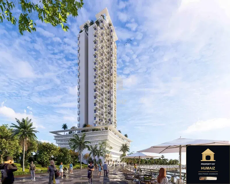 2-Bedroom Luxury Apartment (Sea Facing, 2 Bath, Suite 5) at Tower A For Sale in DHA Phase 8 Karachi — Photograph 25