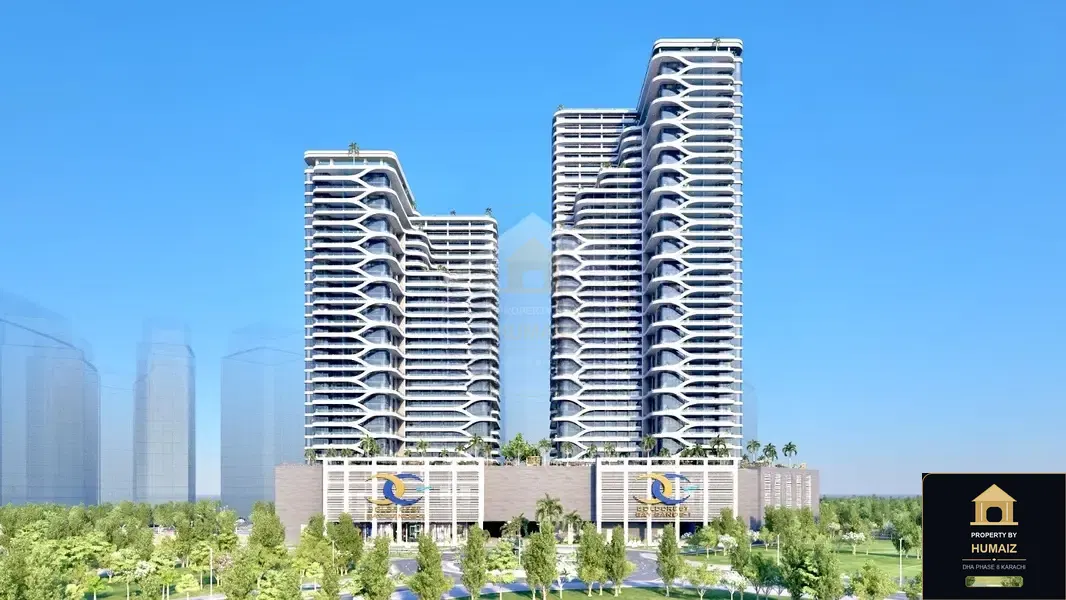 2-Bedroom Luxury Apartment (Private Pool, 3 Bath, Suite 9) at HMR Waterfront For Sale in DHA Phase 8 Karachi — Photograph 10